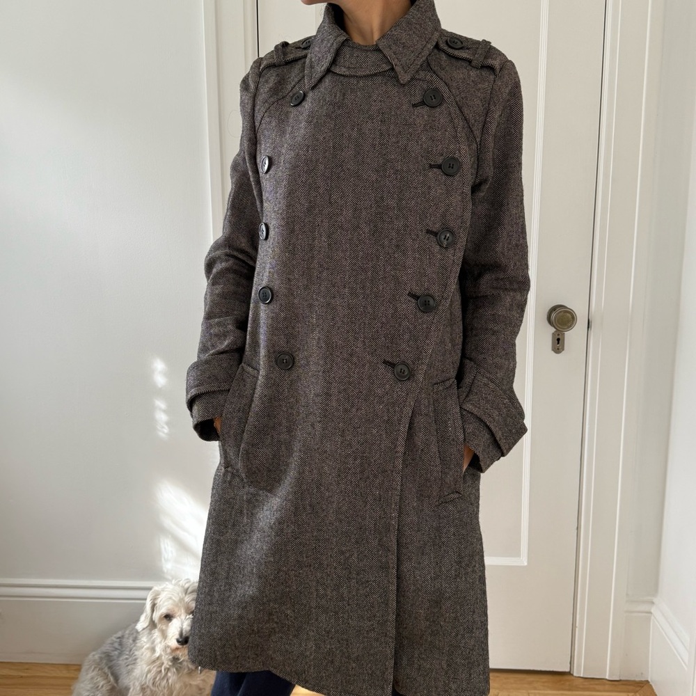 Isabel Marant wool trench coat